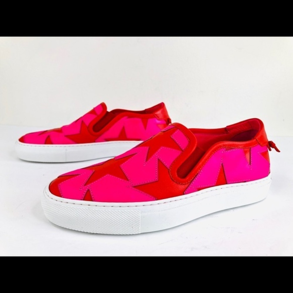 GIVENCHY Star Print Skate Stretch Fashion Sneakers - Picture 12 of 12